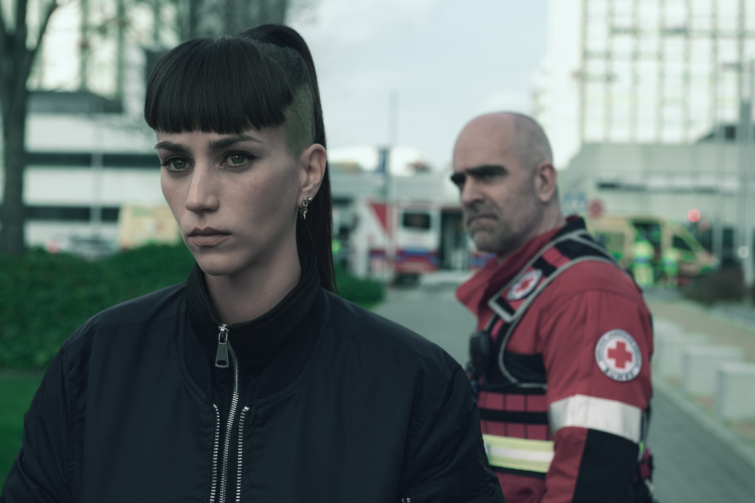 SALVADOR Claudia Salas as Julia, Luis Tosar as Salvador in episode 07 of SALVADOR. Cr. Jaime Olmedo