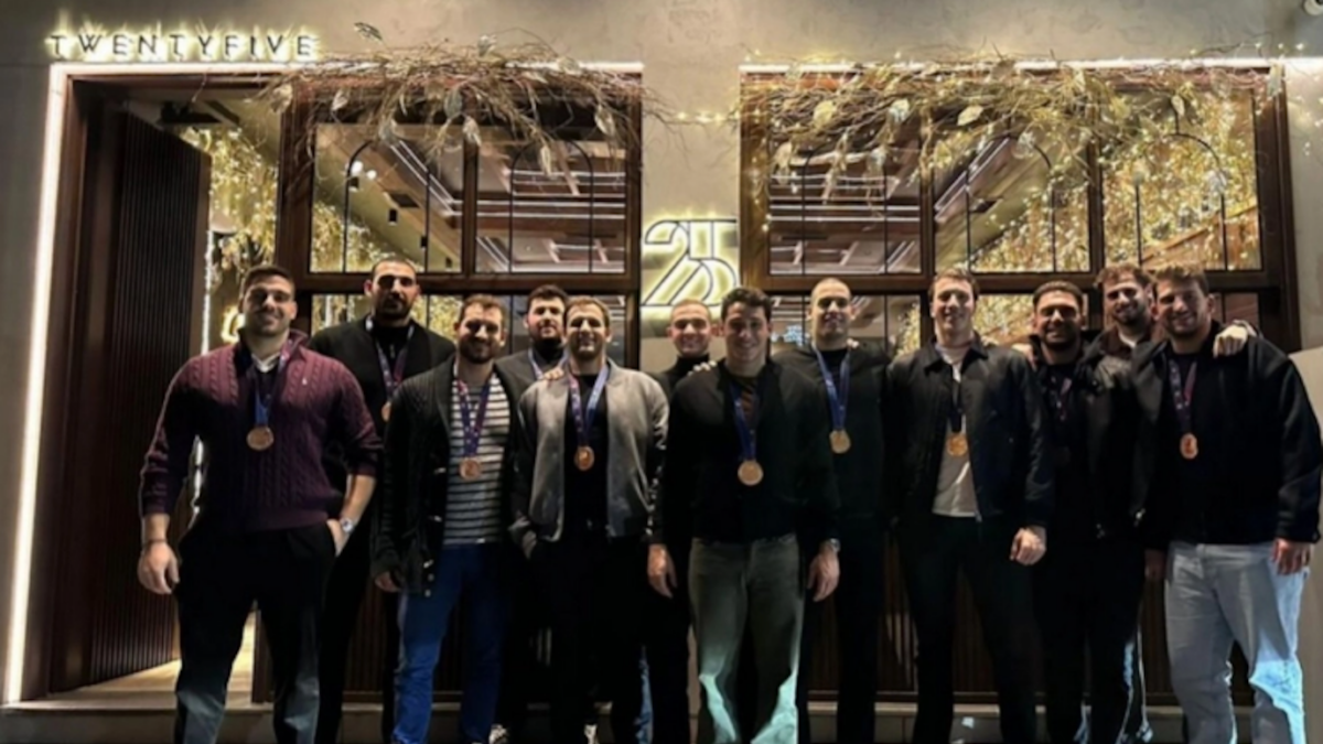 Οι παίκτες της Εθνικής πόλο ανδρών