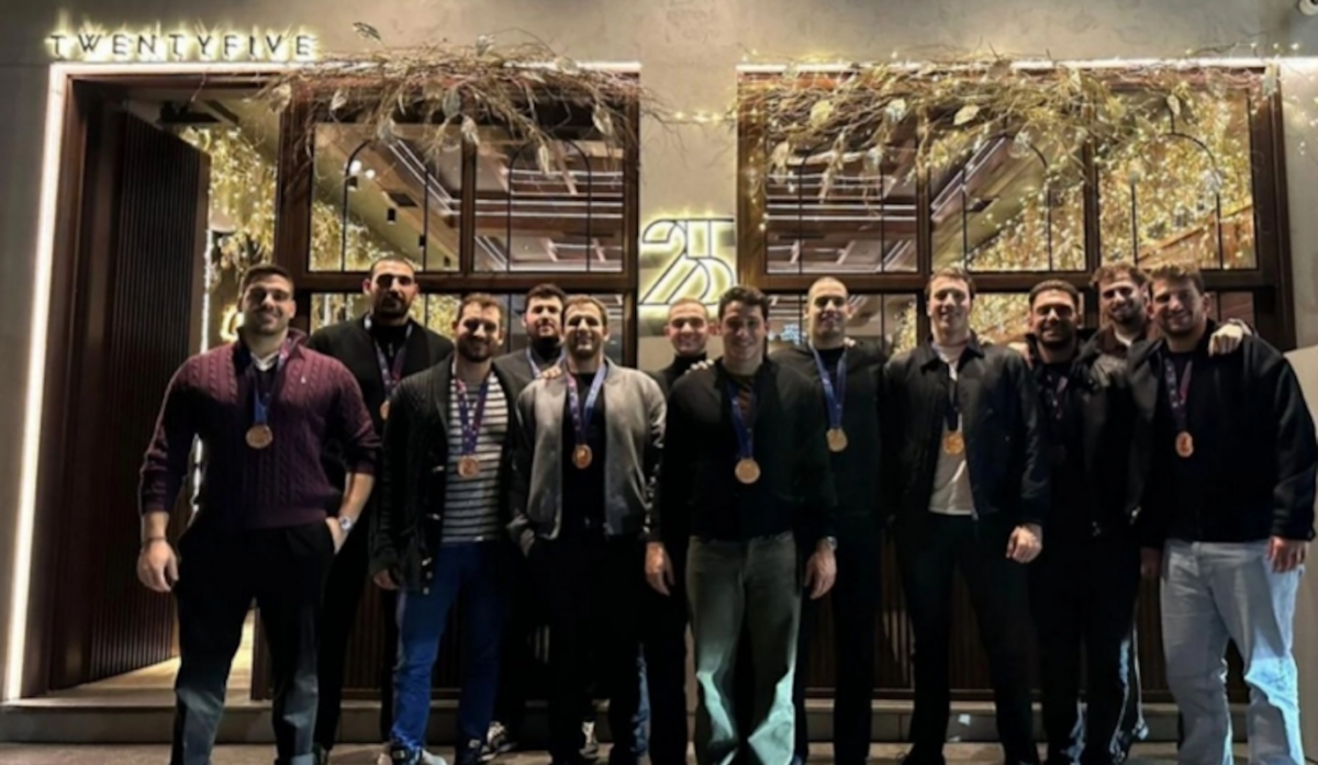 Οι παίκτες της Εθνικής πόλο ανδρών