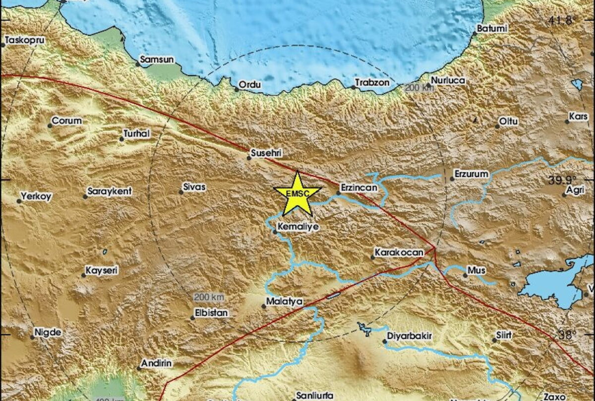Σεισμός στην Τουρκία