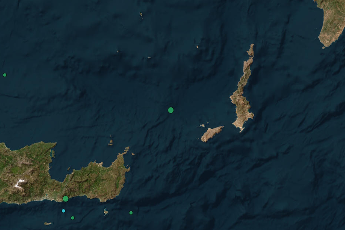 Σεισμός 3,2 Ρίχτερ ανοιχτά από την Κάσο