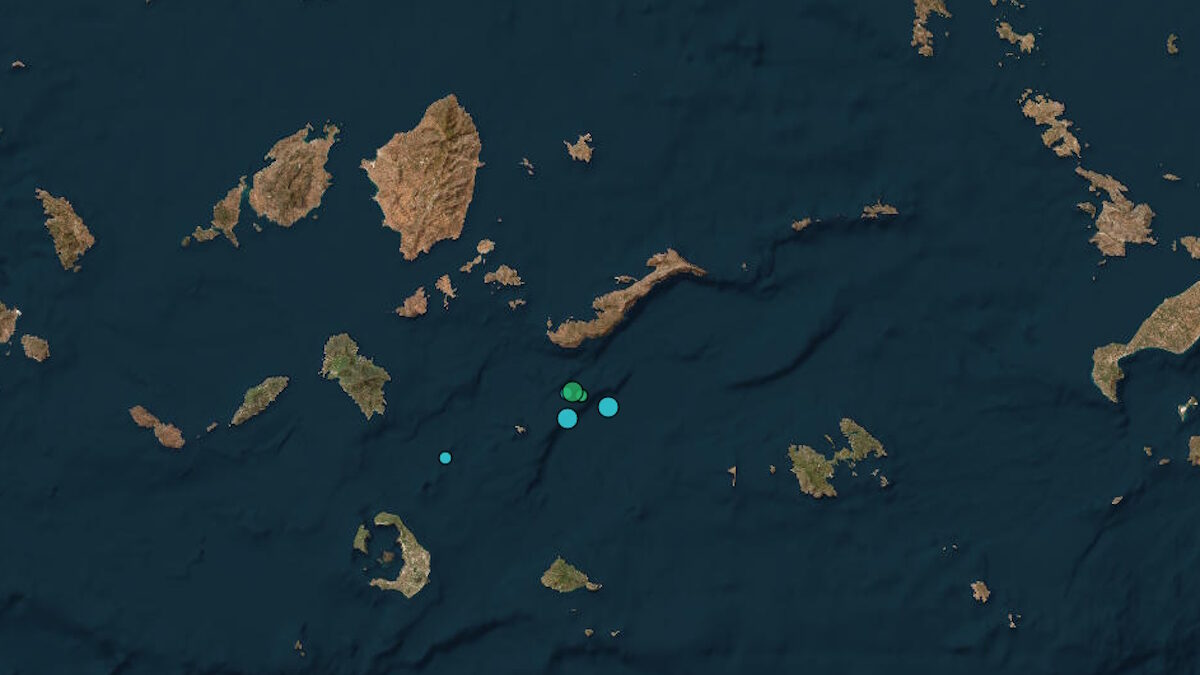 Σεισμός 3,3 Ρίχτερ στην Αμοργό