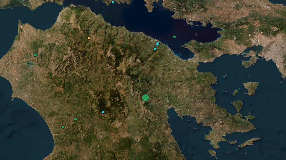 Σεισμός 4,5 Ρίχτερ στην Αρκαδία