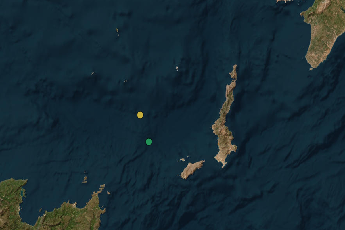 Σεισμός 3,4 Ρίχτερ στην Κάσο