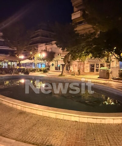 Το συντριβάνι που έπεσε το κοριτσάκι στην Καλλιθέα