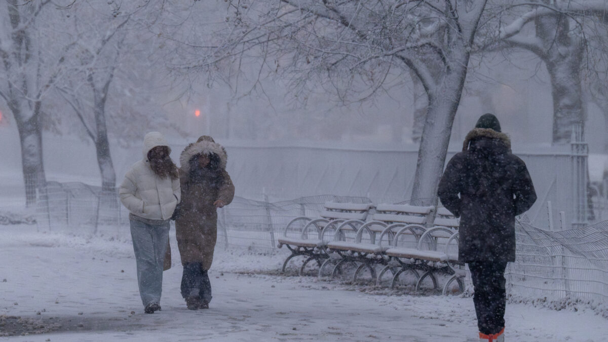 Χιονοθύελλα στη Νέα Υόρκη