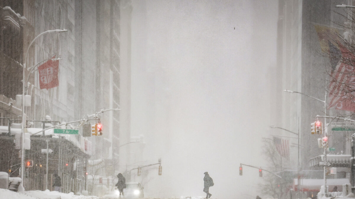 Χιονοθύελλα στη Νέα Υόρκη
