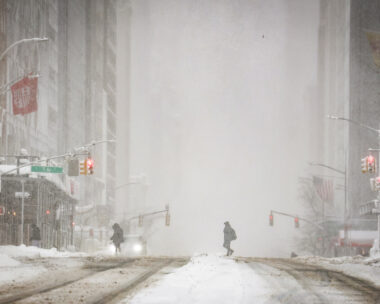 Χιονοθύελλα στη Νέα Υόρκη