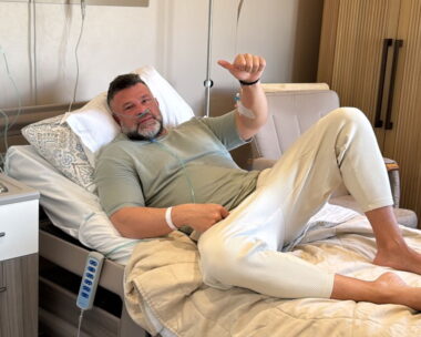 Ο Κώστας Σόμμερ στο νοσοκομείο