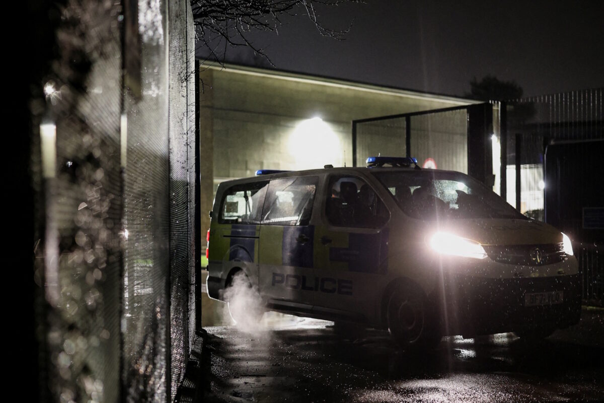 Περιπολικό της αστυνομίας στο σχολείο όπου έγινε η επίθεση