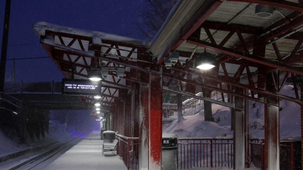 Χιόνια στη Νέα Υόρκη