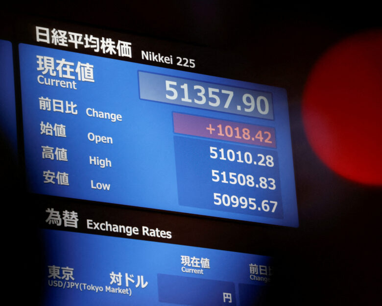 Μετοχές στο Χρηματιστήριο του Τόκιο