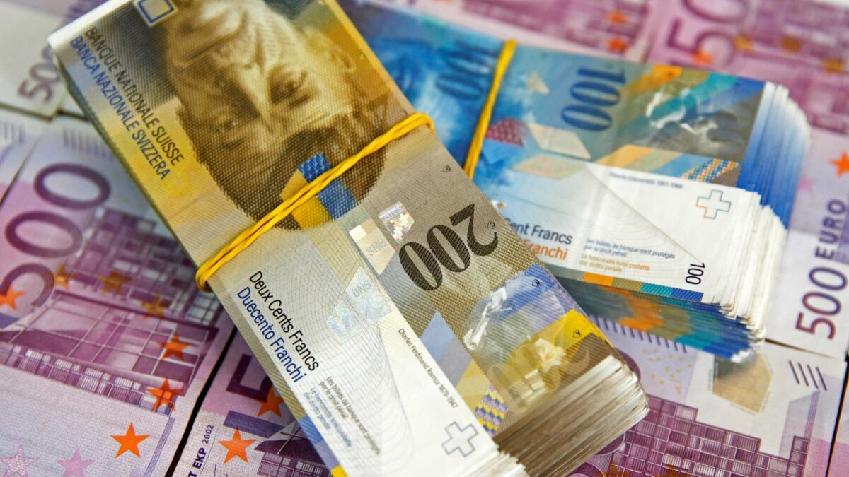 Χαρτονομίσματα ελβετικού φράγκου