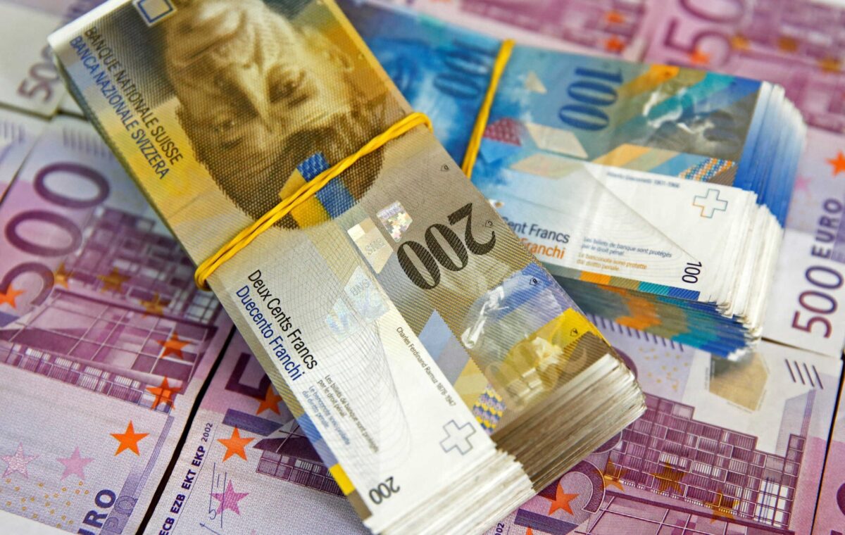 Χαρτονομίσματα ελβετικού φράγκου