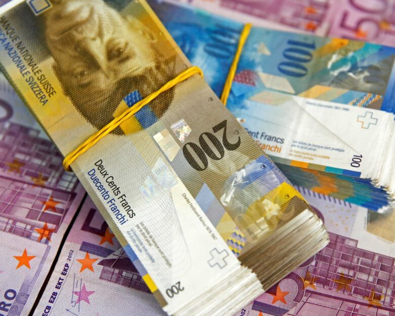 Χαρτονομίσματα ελβετικού φράγκου
