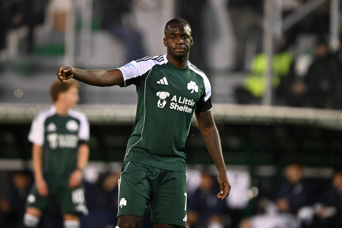 Ο Ανδρέας Τετέι με τη φανέλα του Παναθηναϊκού