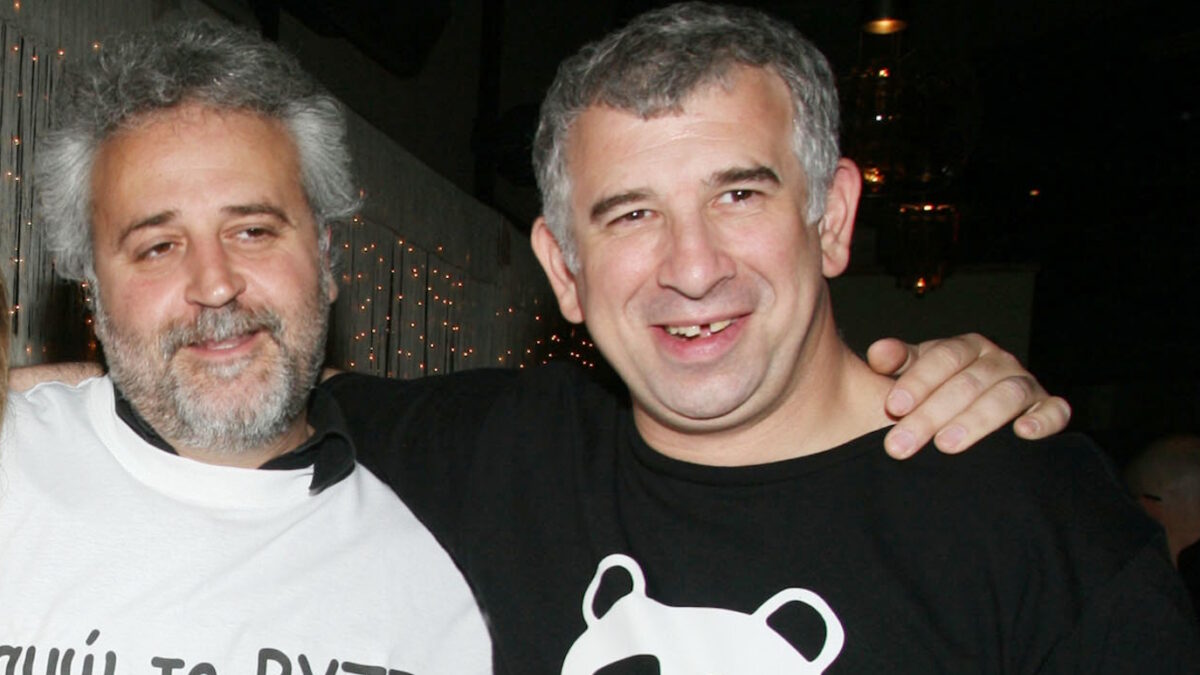 Βασίλης Θωμόπουλος και Πέτρος Φιλιππίδης
