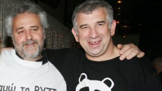 Βασίλης Θωμόπουλος και Πέτρος Φιλιππίδης