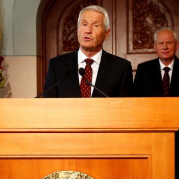 Ο Thorbjorn Jagland / Heiko Junge/NTB Scanpix via AP, File