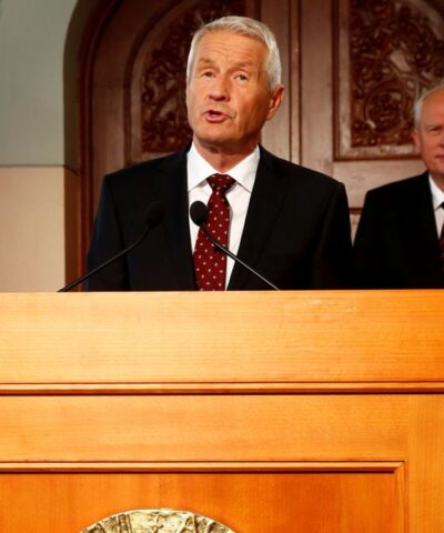 Ο Thorbjorn Jagland / Heiko Junge/NTB Scanpix via AP, File