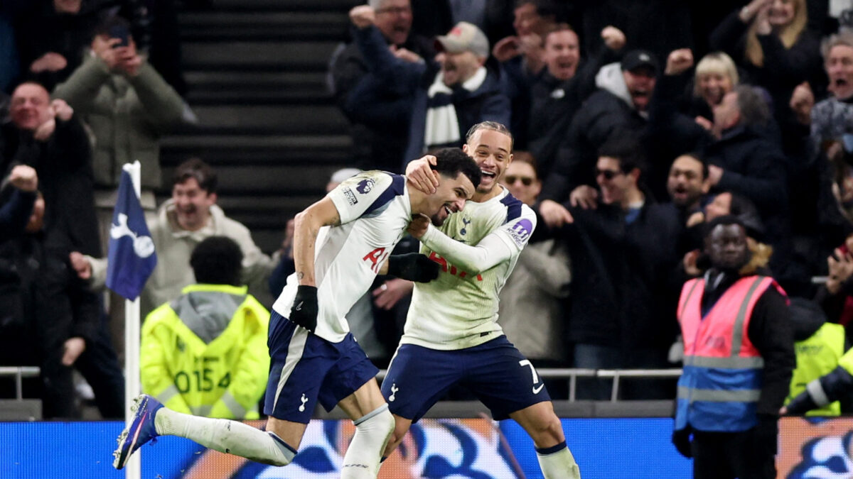 Οι παίκτες Τότεναμ