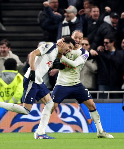 Οι παίκτες Τότεναμ