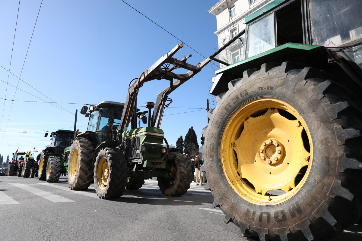 Οι αγρότες στην Αθήνα