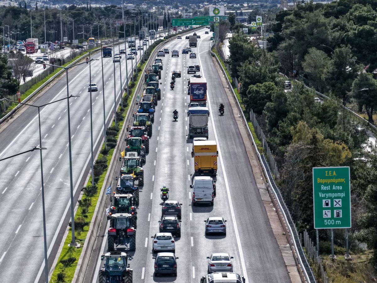 Συλλαλητήριο αγροτών στην Αθήνα