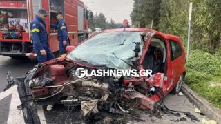 Τροχαίο δυστύχημα στον ΒΟΑΚ