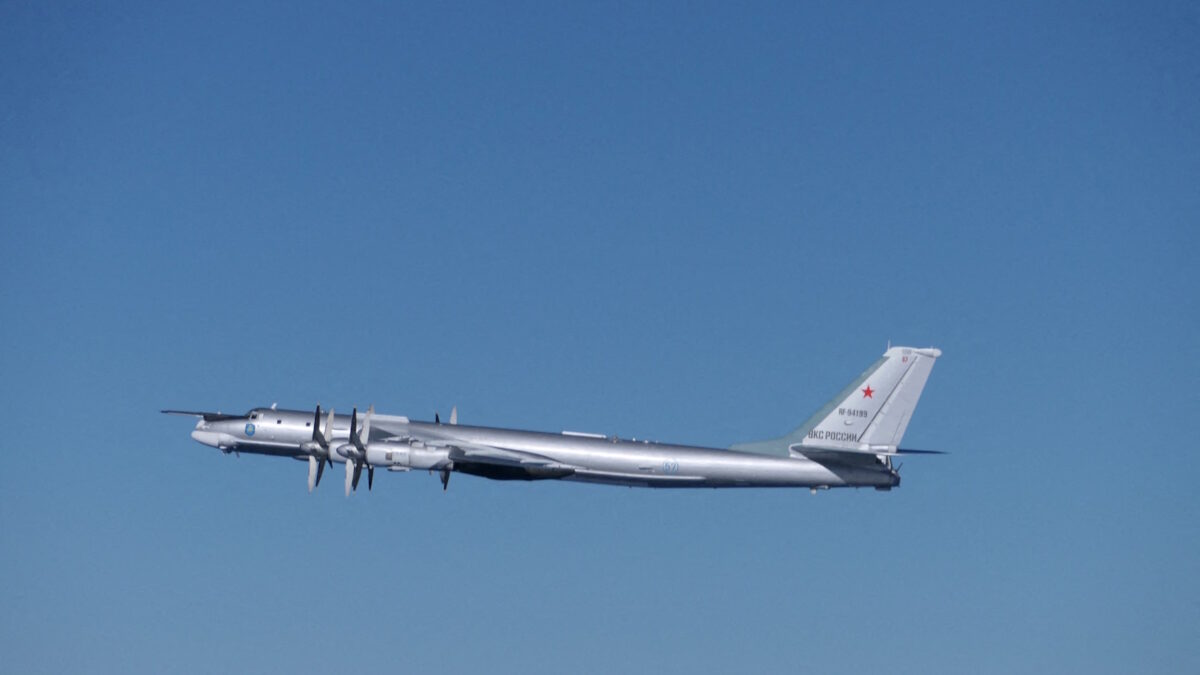 Ρωσικό στρατηγικό βομβαρδιστικό αεροσκάφος τύπου Tu-95