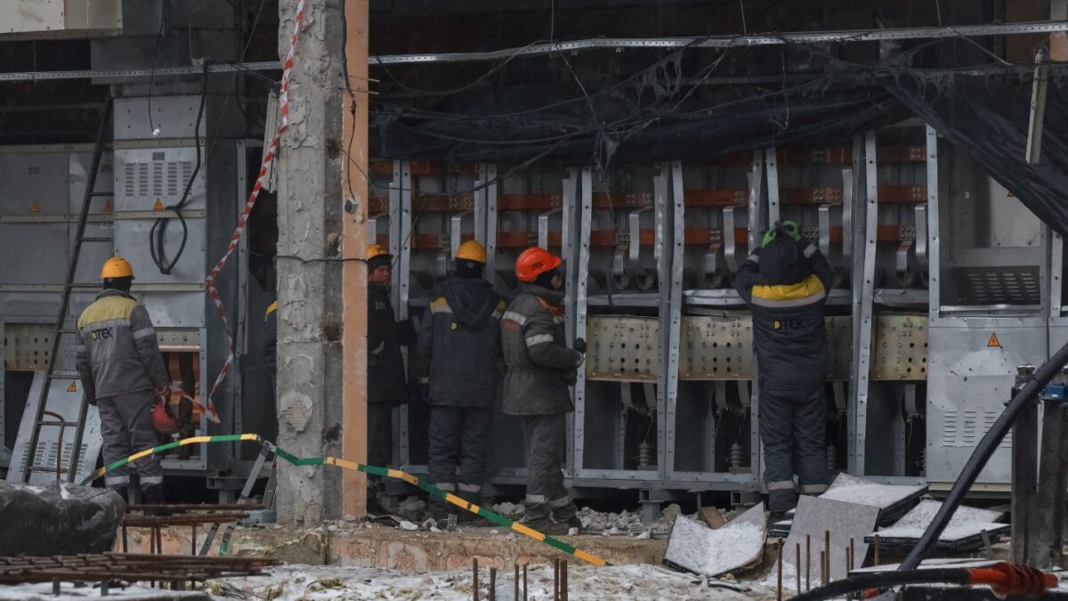 Drone κατέστρεψε ηλεκτρικό σταθμό / REUTERS/Nina Liashonok