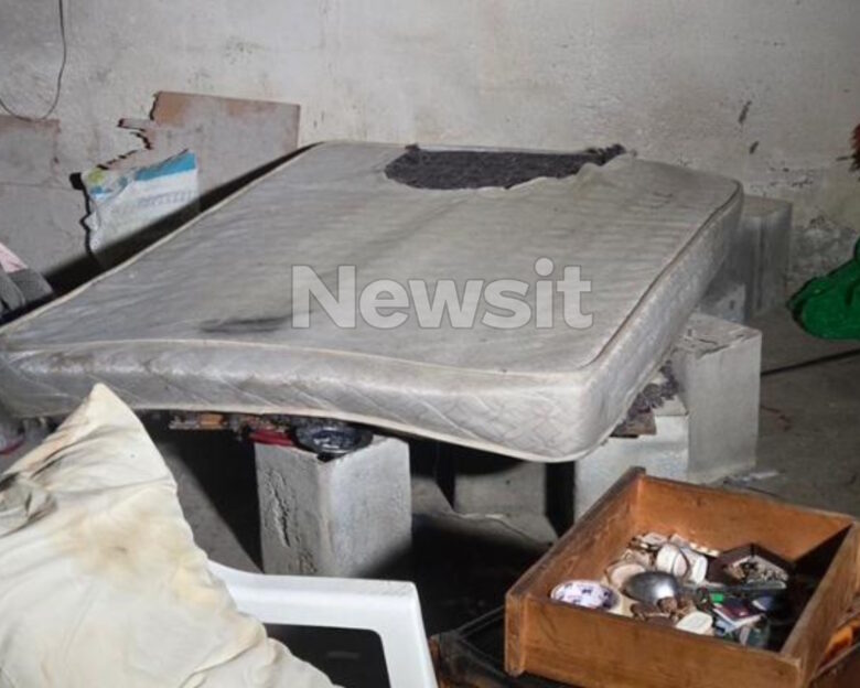 Θεσσαλονίκη: Εικόνες από το υπόγειο της φρίκης όπου βρέθηκε νεκρή η 47χρονη – Απολογούνται οι 2 άνδρες για τις δολοφονίες