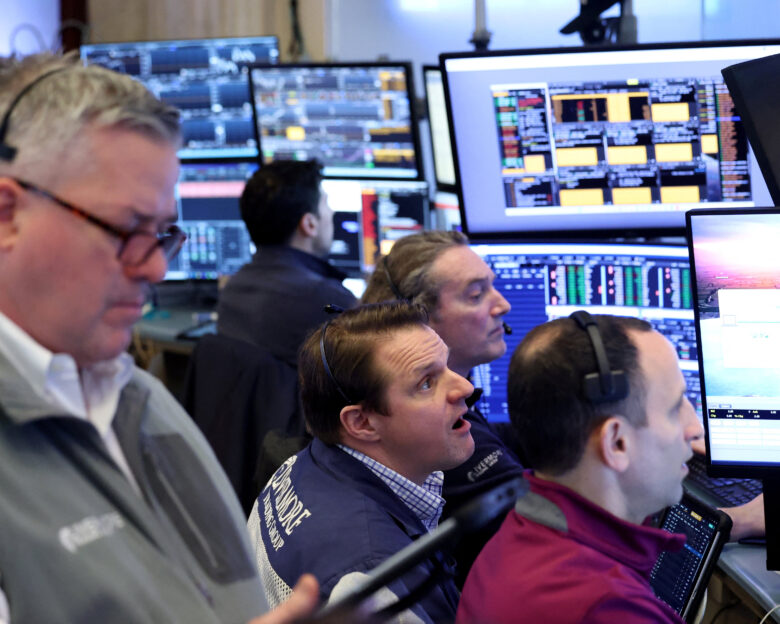 Διαπραγματευτές στο χρηματιστήριο της Νέας Υόρκης