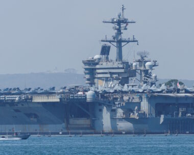 Το αεροπλανοφόρο USS Abraham Lincoln