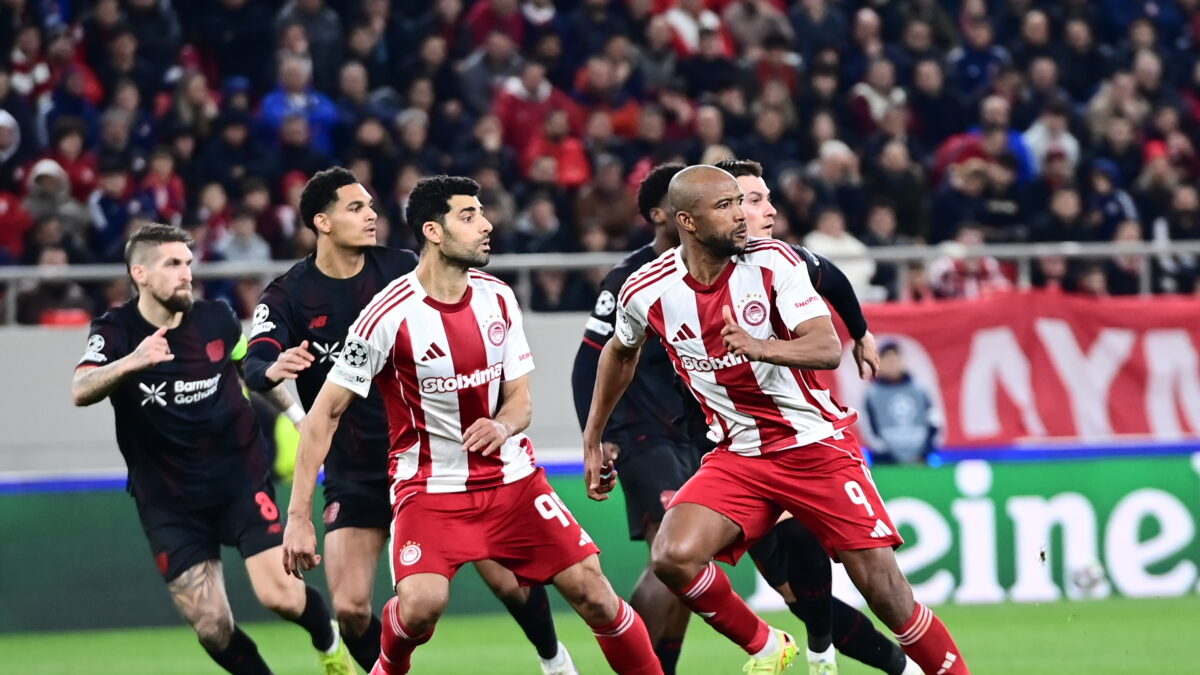 Η φάση με το γκολ του Ολυμπιακού που ακυρώθηκε από το VAR (ΓΙΩΡΓΟΣ ΜΑΤΘΑΙΟΣ