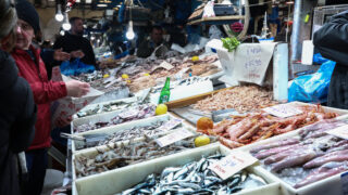Στιγμιότυπο από την Βαρβάκειο Ιχθυαγορά