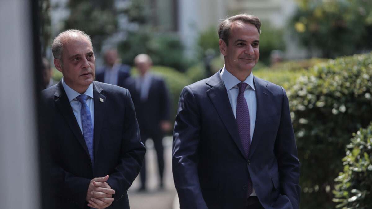 Βελόπουλος και Μητσοτάκης