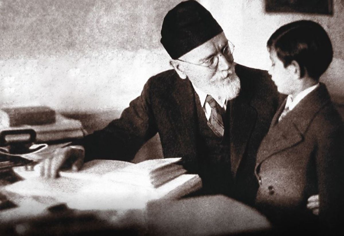 Ο Ελευθέριος Βενιζέλος και ο εγγονός του