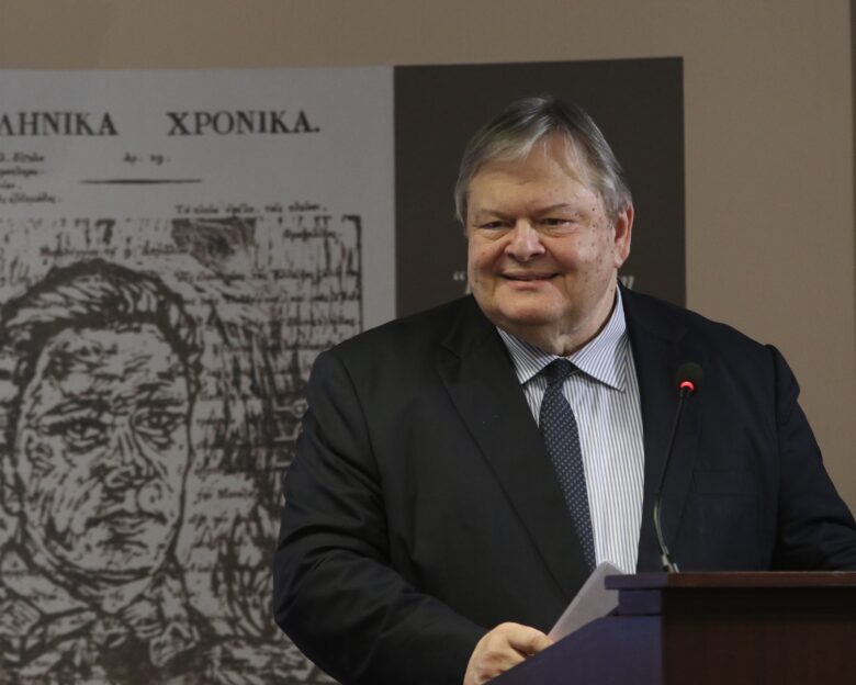 O Ευάγγελος Βενιζέλος