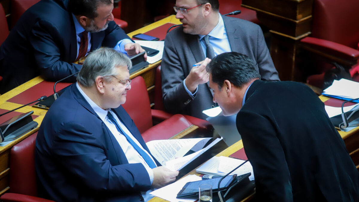 Ευάγγελος Βενιζέλος και Άδωνις Γεωργιάδης