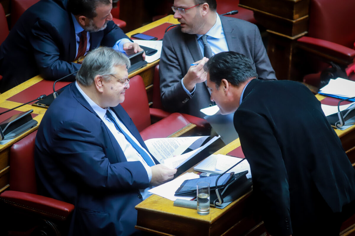 Ευάγγελος Βενιζέλος και Άδωνις Γεωργιάδης