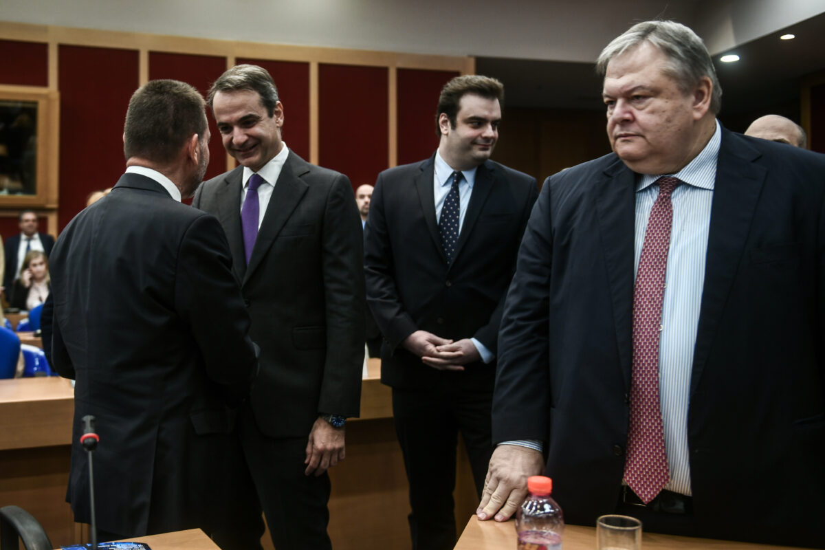 Ευάγγελος Βενιζέλος και Κυριάκος Μητσοτάκης