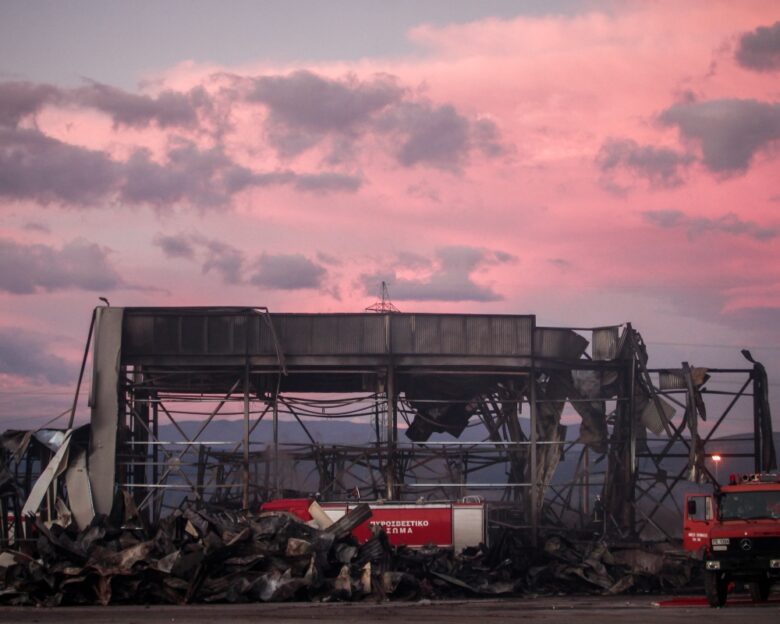 Το κατεστραμμένο εργοστάσιο