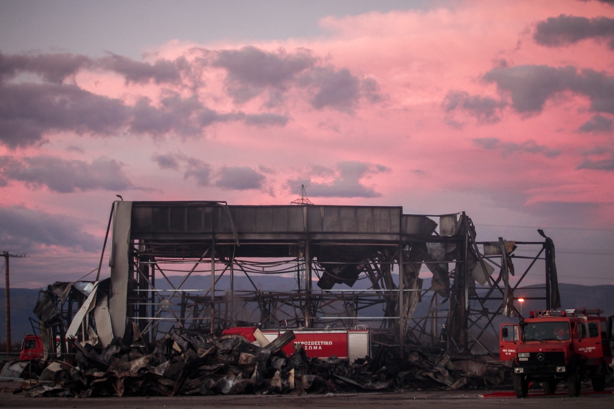 Το κατεστραμμένο εργοστάσιο