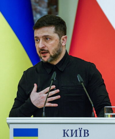 Ο Πρόεδρος της Ουκρανίας Βολοντίμιρ Ζελένσκι