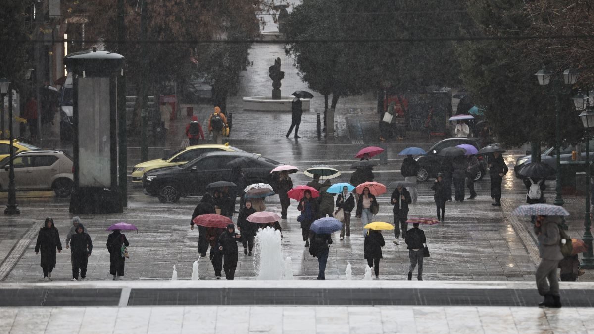 Βροχή στην Αθήνα