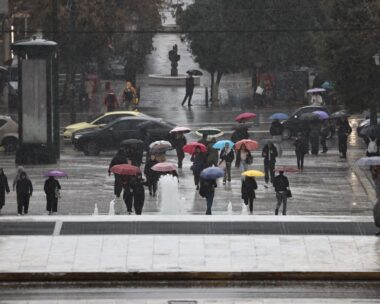 Βροχή στην Αθήνα