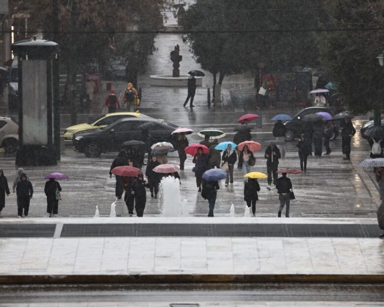 Βροχή στην Αθήνα