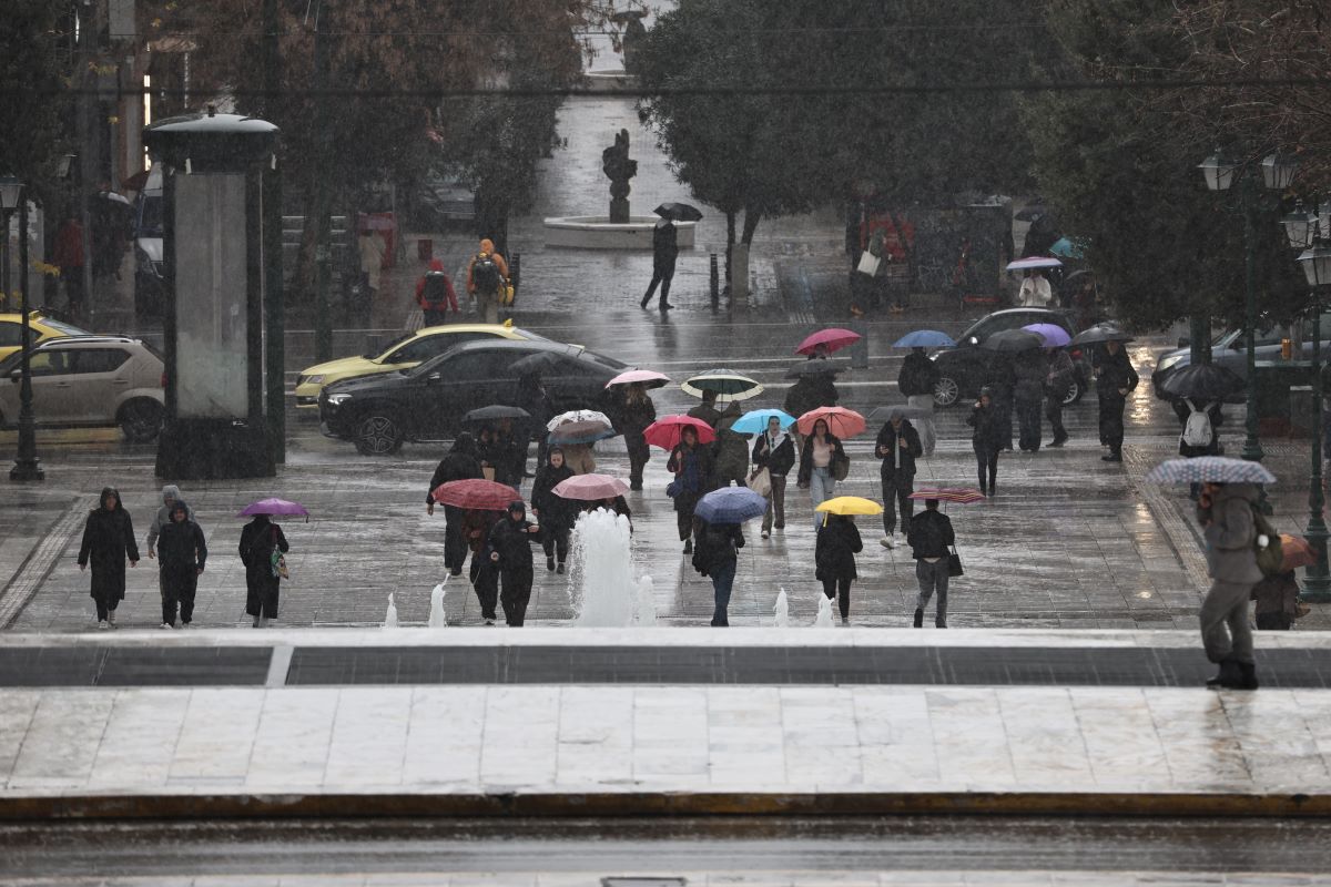 Βροχή στην Αθήνα