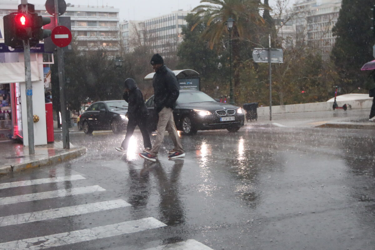 Βροχή στην Αθήνα